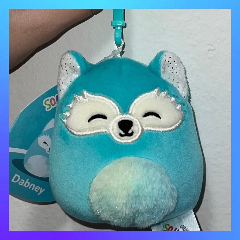 NWT Fox Clip Squishmallow